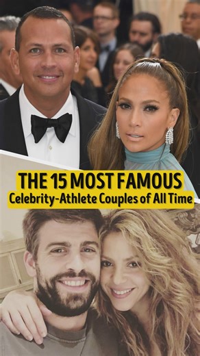 The 15 Most Famous Celebrity-Athlete Couples of All Time | You're Gorgeous