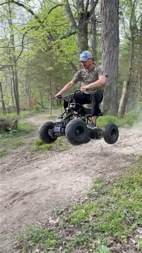 110cc ATV With 224cc Engine Swap