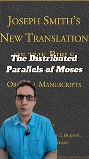 Interpreting Interpreter: Distributed Parallels By Kyler Rasmussen An introduction to “Parallels between the Book of Moses and the Book of Mormon, Part 1: Details of Their Distribution and Relationships to the JST” by Jeffrey D. Lindsay in Volumes 67 of Interpreter: A Journal of Latter-day Saint Faith and Scholarship. You can find Kyler's summary at https://interpreterfoundation.org/interpreting-interpreter-distributed-parallels/ and the full article at https://interpreterfoundation.org/journal/
