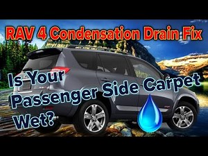 RAV 4 Condensation Drain Fix - DIY