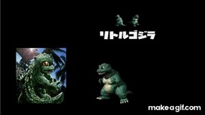Godzilla Trading Battle - Monster Roster on Make a GIF