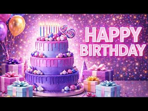 Happy Birthday | Colorful Celebration Cake, Balloons & Party Vibes That POP