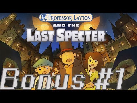 CHALLENGES || Let's Play Professor Layton and the Last Specter (Playthrough/Gameplay) Bonus #1