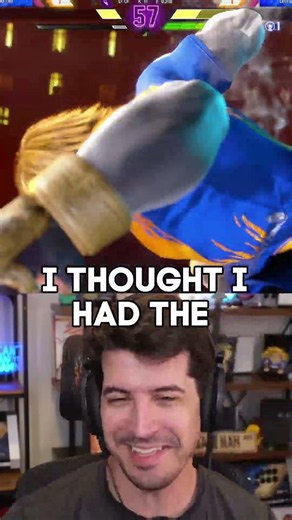 When you perfectly read the opponent... but still lose