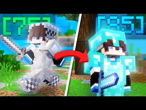 How to Level up fast in Hive Skywars (Raw Gameplay)