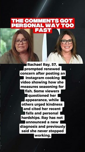 Rachael Ray sparks renewed concern after new cooking video 👀