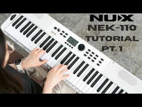 NEK-110 Digital Keyboard Tutorials - Part 1 Tones