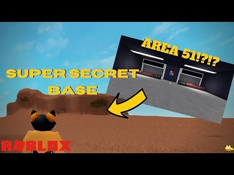 Exploring The *Super Secret Area 51 Base* In Plane Crazy (Roblox)