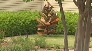 UNT students create sculptures for seniors in Denton