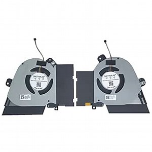 Replacement New CPU and GPU Cooling Fan for ASUS ROG Zephyrus GU502GW GU502GV GU502GV-BI7N10 GU502LW GU502LW-BI7N6 GU502LV GU502DU GU502LWS GU502LU GU502GU Series FLGN and FLG9 12V 1A Fan