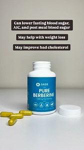 Studies show that berberine can help improve HbA1c, fasting blood glucose, and two-hour post-meal blood sugar levels in people with type 2 diabetes. The higher the blood sugar and HbA1c values, the greater the effect berberine had 😱 👉 Berberine also has shown promising results with high cholesterol levels. Supplementing with berberine may lower total cholesterol, triglycerides, and bad cholesterol, and raise good cholesterol levels. 👉 Berberine is also associated with weight loss and changes 