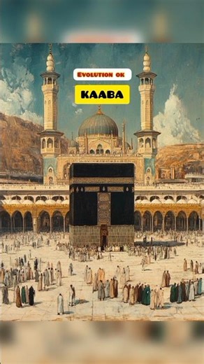Makkah History (700–1400) | Evolution of the Kaaba 🌙#viralvideo #islamic #short