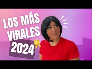 TOP 10 videos más VIRALES de mi canal del 2024 😱🎖 | Compilación