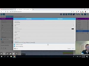 Gdevelop 10 Start Screen Instructions
