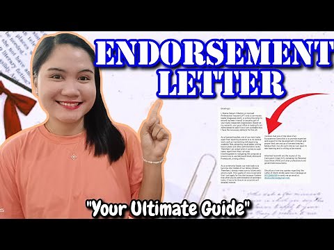 SAMPLE ENDORSEMENT LETTER FOR EMPLOYEE FROM EMPLOYER • HOW TO WRITE AN ENDORSEMENT LETTER 💌