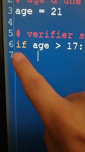 Tuto 8 sur le langage python avec les conditions partie 1 #tuto #lycee #informatique