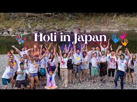 Happy Holi from Japan - カラフルなホーリー祭り
