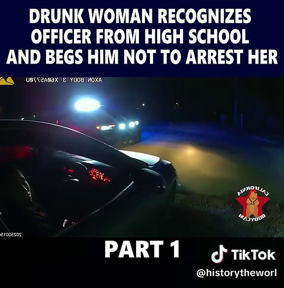 Part 1: Drunk Woman Recognizes Officer from High School and Begs Him Not to Arrest Her: On March 5, 2025, Roswell Police Officer Bolanos observed a vehicle parked in an alleyway. A 24-year-old woman was seated in the driver's seat. The police report indicates that Officer Bolanos could smell alcohol coming from the vehicle. However, the woman initially denied consuming any alcohol. She was asked to step out of the vehicle and that is when she recognized Officer Bolanos as a former high school cl