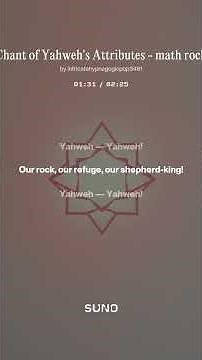 Chant of Yahweh's Attributes - math rock