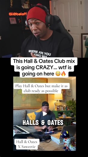 Gl0bal ‍☠️ on Instagram: "This Hall & Oates Club mix is going CRAZY… wtf is going on here  DJ: @djrehabevents Track ID: Too $hort – Blow the Whistle (Instrumental) vs. Hall & Oates – I Can’t Go for That #dj #hallandoates #rockmusic #mashup #djmashup #hiphop #rap #reaction"