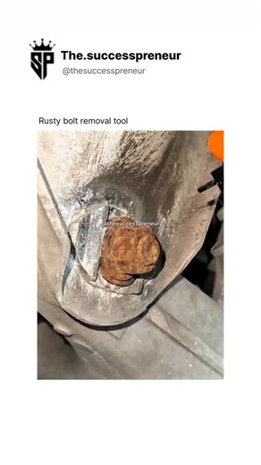 The Success Preneur | Naveen Prasad on Instagram: "The post features a 1 minute 3 second clip capturing a specialized automotive tool designed to remove seized and rusted bolts from vehicle components where controlled pressure and grip allow damaged fasteners to be loosened without cutting or drilling improving repair speed and reducing part damage shared by the TikTok account @topspeedgermany and viewed over 4.6 million times. Follow us @the.successpreneur for more 🌻 DM for credit/removal plea
