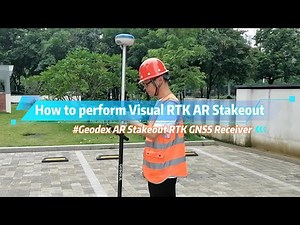 How to perform Visual RTK AR Stakeout