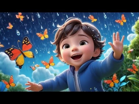 Jumping Over Puddles Song | English Nursery Rhyme | Kids Songs | Baby Music