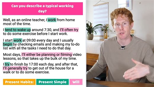 21K views · 977 reactions | ✨ Brand new IELTS Speaking PDF & vocabulary at https://links.englishprotips.com/TypicalWorkDay | English Pro Tips | Facebook