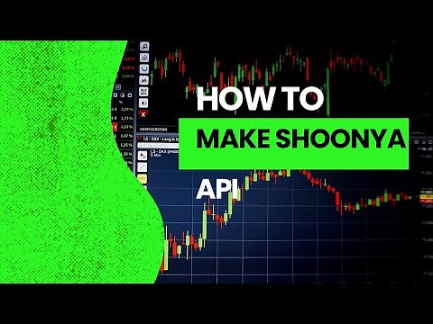 How to create API on Shoonya (Finvasia)