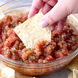 179K views · 3.3K shares | HOMEMADE SALSA with fresh ingredients and...