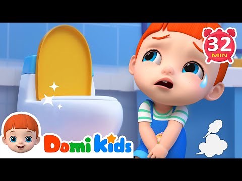 Baby Songs! 🚽Potty Training Song + More | Sing Along Domikids | Best Kids Songs and Nursery Rhymes