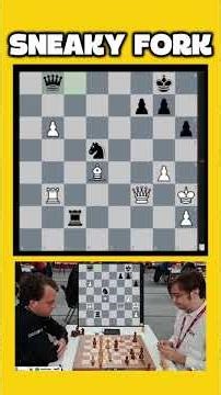 A Sneaky Fork Tricks Niemann! ♟️🔥