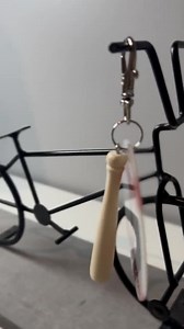 Personalized Baseball Keychain: Acrylic Baseball, Wood Bat Charm - Etsy