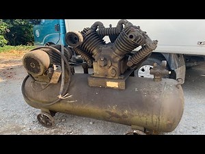 Super Big Super Giant Air Compressor // Restore And Repair Old Air Compressors