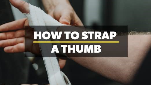 Thumb Strapping for Rugby using EAB - Rugby Taping Guide