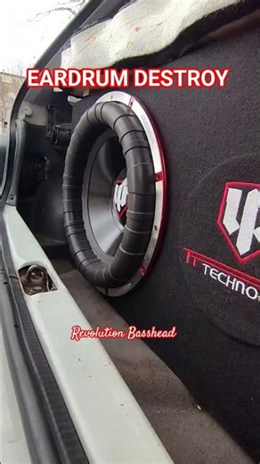 TT Technology Subwoofer Ear Deum Destroyed #technology #eardrum #subwoofer #bass #pridecaraudio #spl