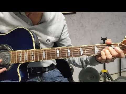 secretamente, Enrique Guzmán, cover, como tocar en guitarra