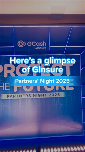 A powerful night at #GInsurePartnersNight2025, celebrating partnerships that drive real change! 🚀 Thank you to our amazing partners for helping us reshape the future of financial protection by making insurance simple, accessible, and within reach for every Filipino. 💙 📲 Take control of your future—avail GInsure now via the GCash app! G-Xchange Inc. (GXI) is regulated by the BSP (www.bsp.gov.ph). Visit the GCash Help Center or call 2882 (Globe/TM) / (02) 7213-9999 (other networks; fees may app
