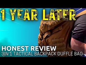 3-in-1 Tactical Duffle Bag: My Long-Term Durability Test (2025 Review)