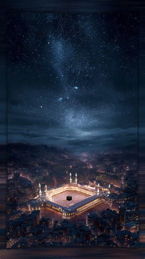 Kabe Ki Ronak Kabe Ka Manzar 😍 Allah Ho Akbar 🥰Beautiful Naat Islamic Status