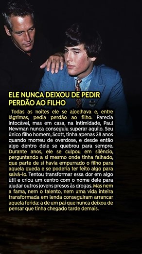 Ele nunca deixou de pedir perdão ao filho