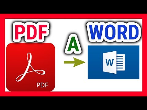 😱 ¿Cómo CONVERTIR un PDF a WORD? SIN PROGRAMAS | PDF A WORD EN WINDOWS 10 | PASAR PDF A WORD