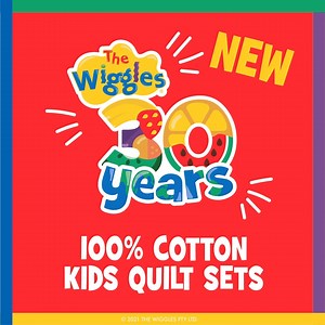 3.7K views · 23 reactions | Wiggly Sleeptime! We're thrilled to introduce The Wiggles & Emma duvet cover set range, now available exclusively at Briscoes. Choose between The Wiggles Party, Space & Big Red Car & Emma Hearts & Dance, all printed on 100% cotton! bit.ly/wigglesduvet | Briscoes | Facebook