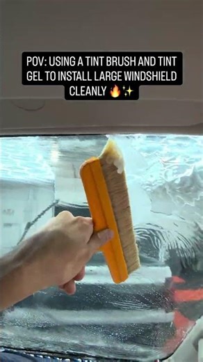 This Method Makes Large Windshield Tint EASY