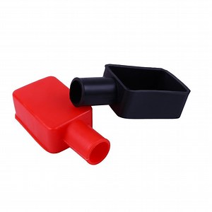 [Hot Item] Flame Retardant Vinyl End Cap Battery Cable Terminal Insulating Protector Rubber Covers 200ah Car Battery Terminal Cover