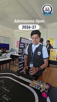 Line Follower Robot Project | UK Public School Student Innovation | VIGNAN UTSAV