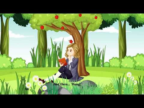 Isaac Newton's Discovery of Gravity Story - Animation