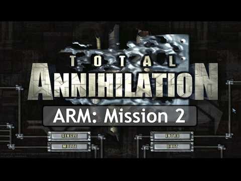 Total Annihilation: ARM Mission 2 - CORE KBot Base, Destroy It!