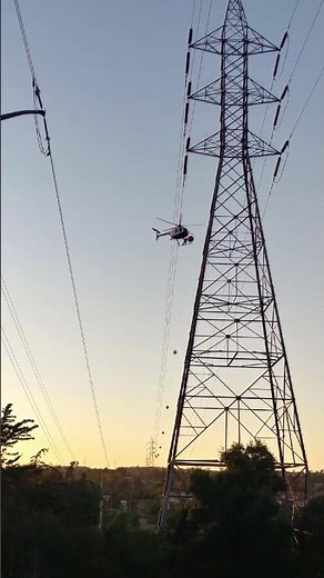 WHY RED, WHITE AND ORANGE BALL 🏀 in Transmission line #electrical #video #line