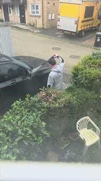 my mate mario washing his car